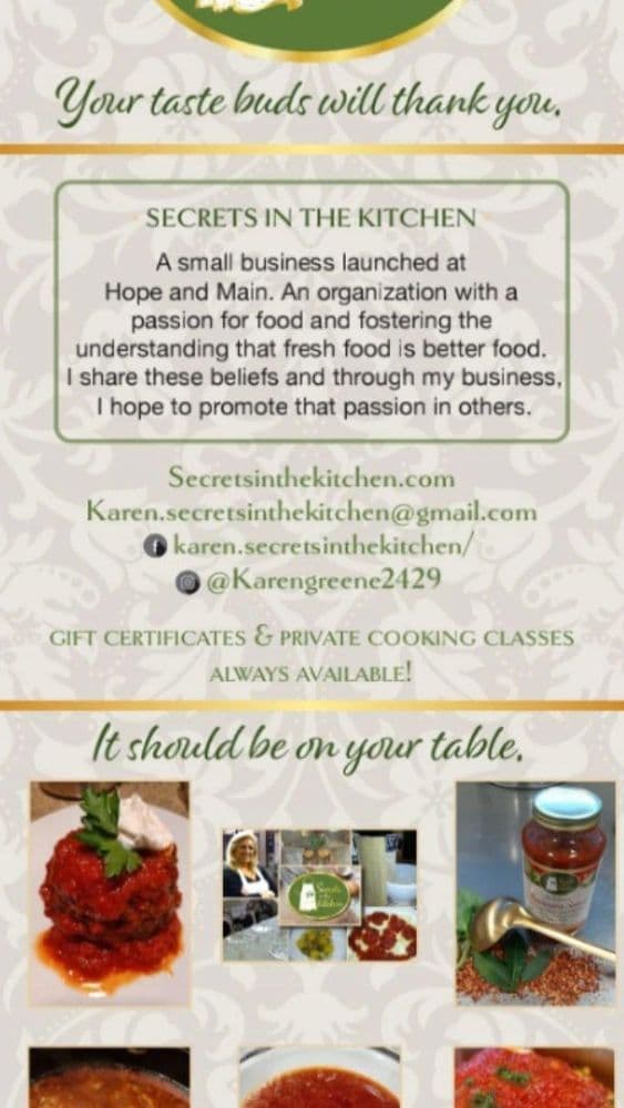 Secrets In The Kitchen