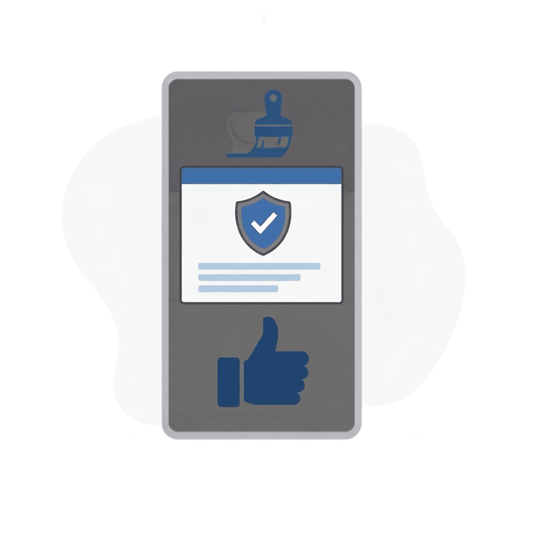 Illustration for fighting misinformation